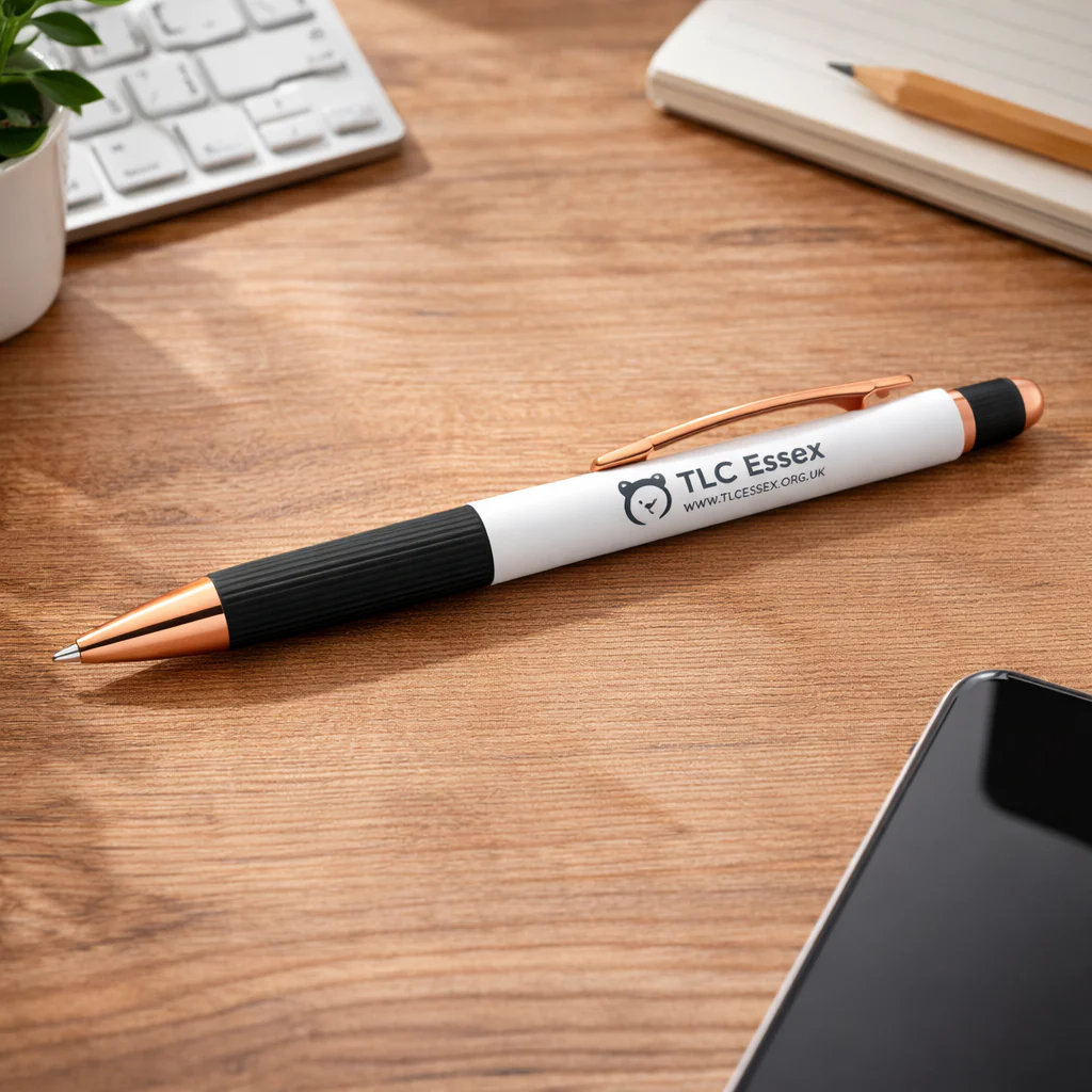 Rose Gold Metal Pen (Gun Metal)