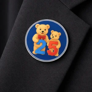 Celebrating 25 Years Lapel Pin